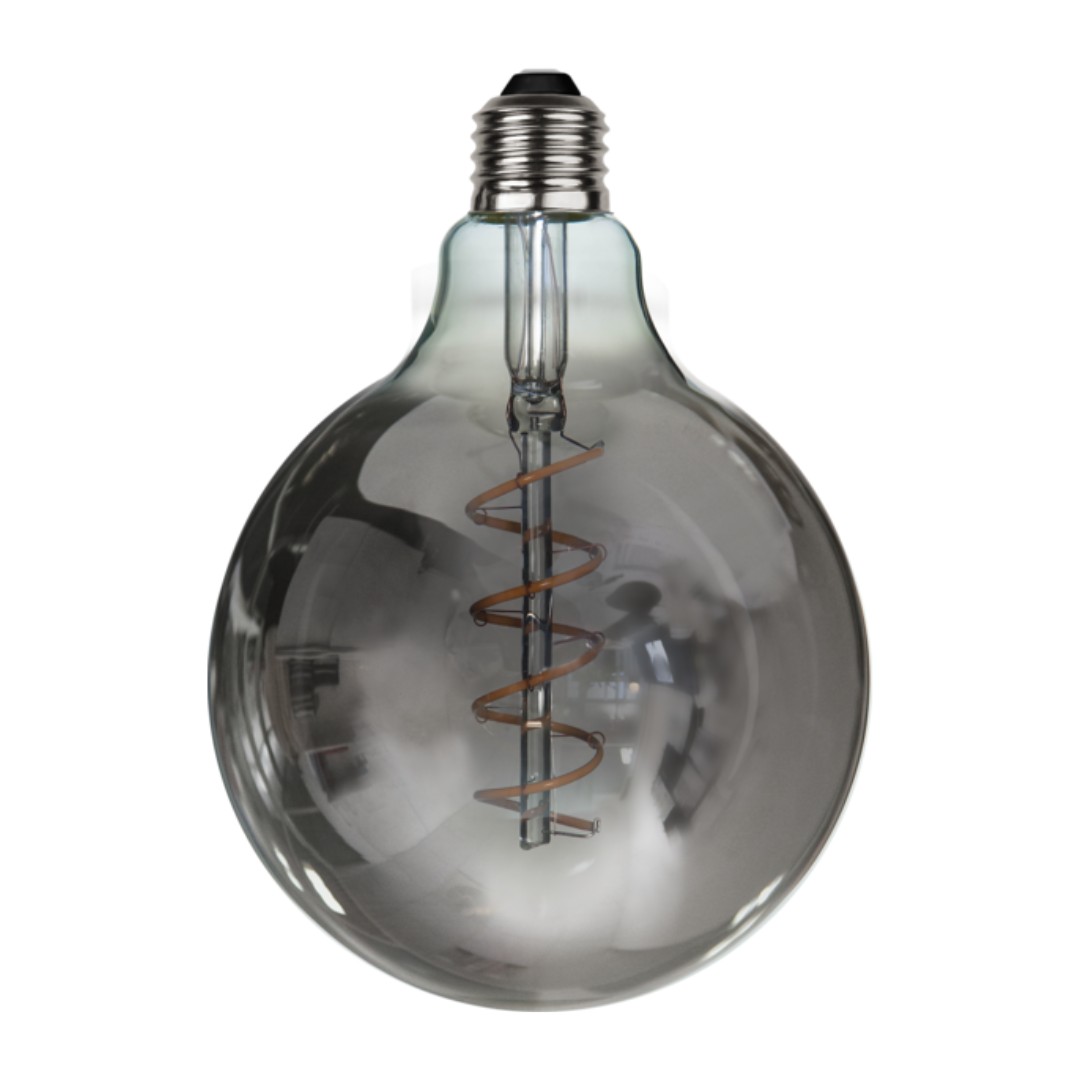 Żarówka LED G125 Spiral Smoke 2W 40lm 2100K