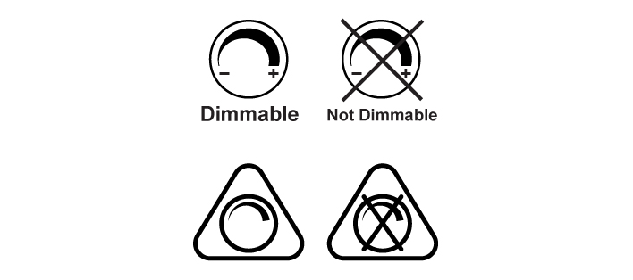 symbol dimmable