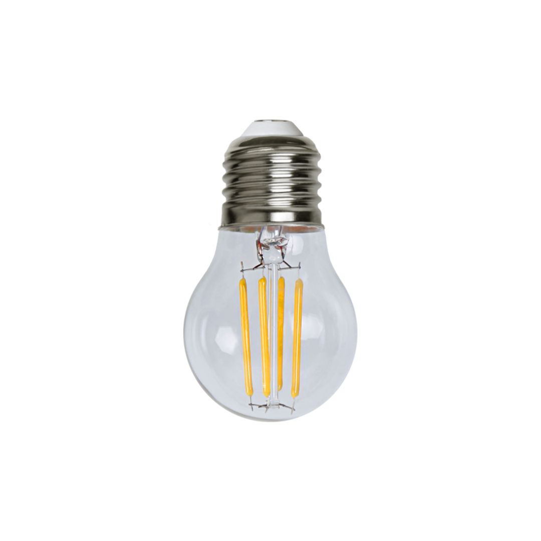 Żarówka LED 12V-24V niskonapięciowa, G45 2W 250lm E27, ciepła 2700K