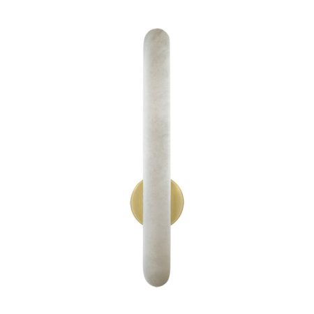 Kinkiet ścienny alabaster BRASS Zambelis 37cm, 3000K 1300lm 15W