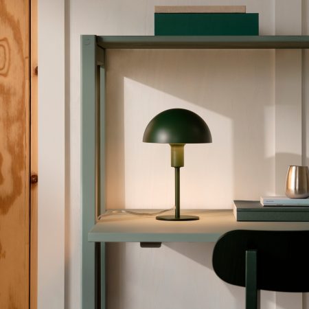 Lampa stołowa ELLEN MINI Nordlux 25cm, E14, butelkowa zieleń