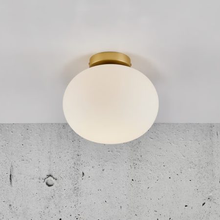 Lampa sufitowa kula ALTON Nordlux 27,5cm, E27, szczotkowane złoto