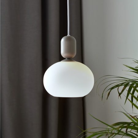 Lampa wisząca NOTTI Nordlux, 20cm E27, szary