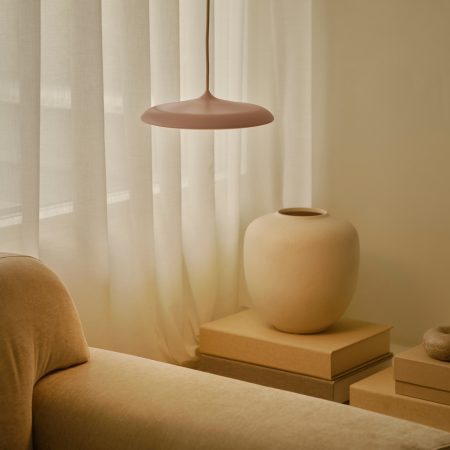 Lampa wisząca ARTIST Nordlux 25cm, 3000K 1000lm 14W, brudny róż