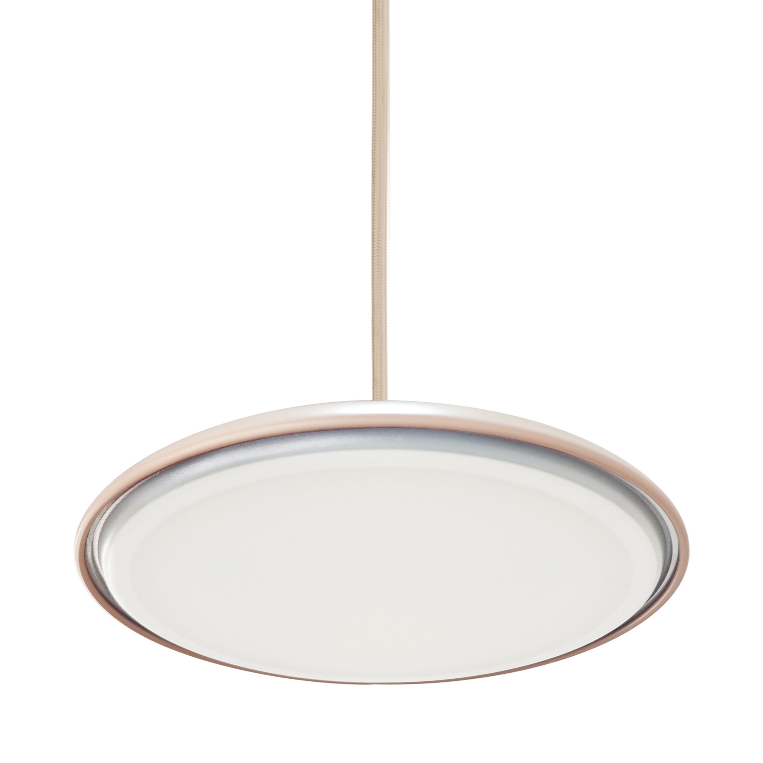 Lampa wisząca ARTIST Nordlux 25cm, 3000K 1000lm 14W, brudny róż