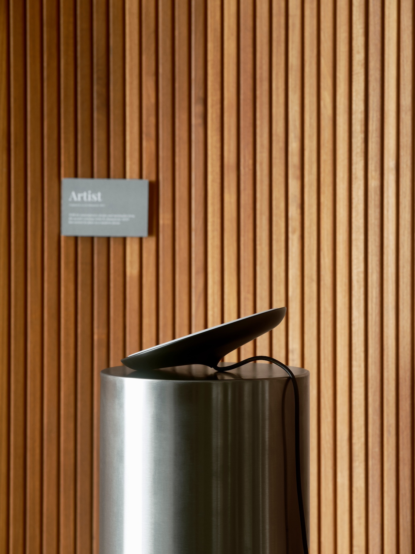 Lampa wisząca ARTIST Nordlux 25cm, 3000K 1000lm 14W, czarna