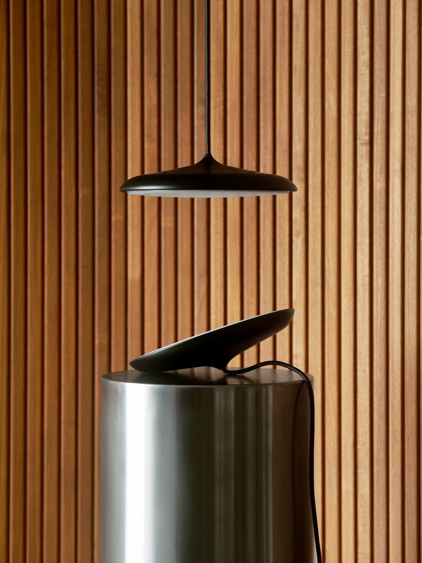 Lampa wisząca ARTIST Nordlux 25cm, 3000K 1000lm 14W, czarna