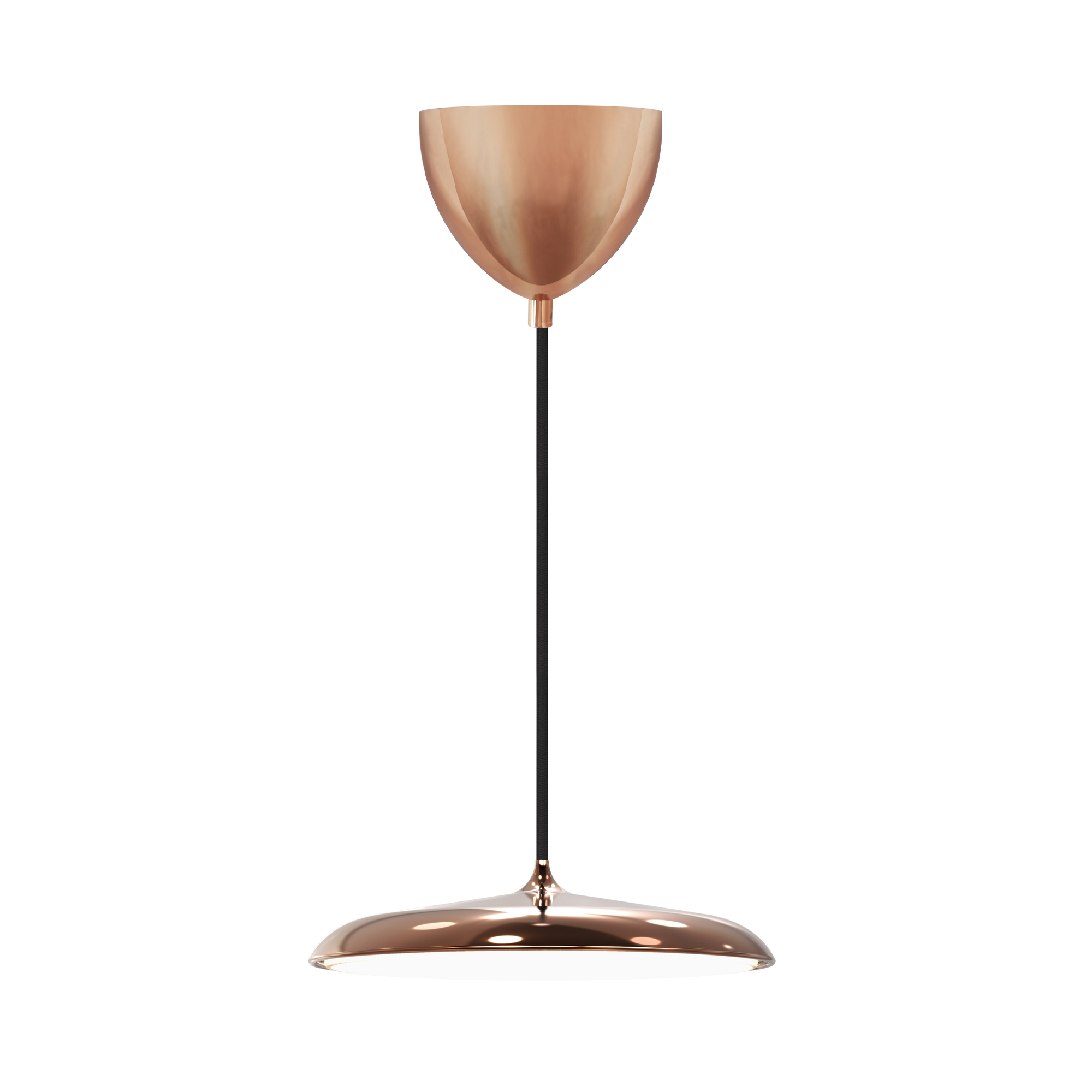 Lampa wisząca ARTIST Nordlux 25cm, 3000K 1000lm 14W, miedziana