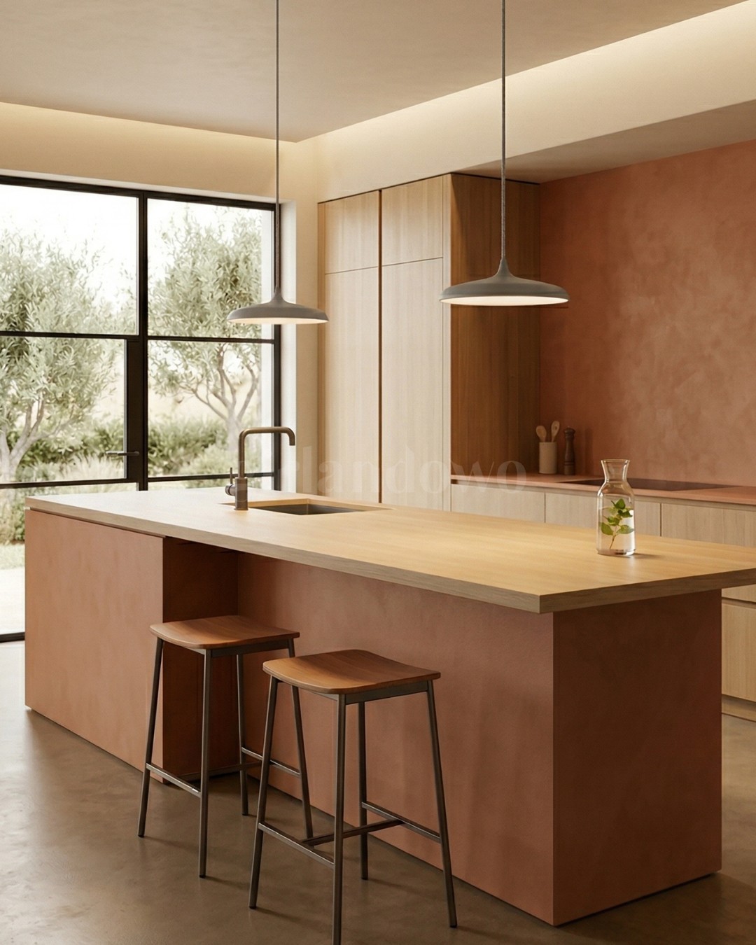 Lampa wisząca ARTIST Nordlux 25cm, 3000K 1000lm 14W, szara