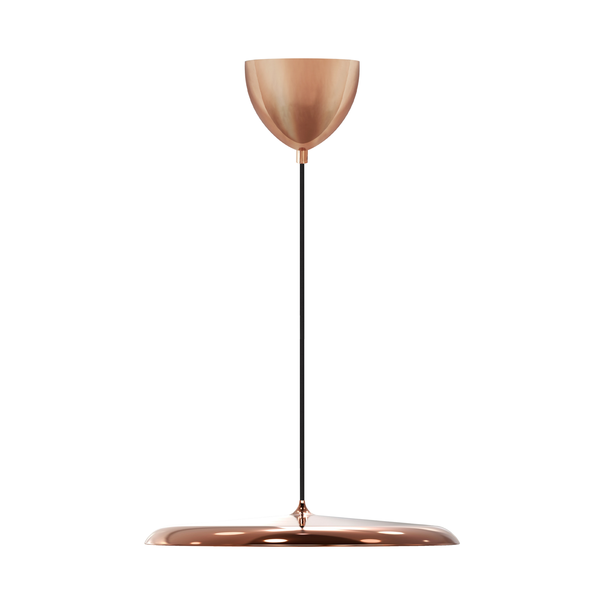 Lampa wisząca ARTIST Nordlux 40cm, 3000K 2300lm 25W, miedziana