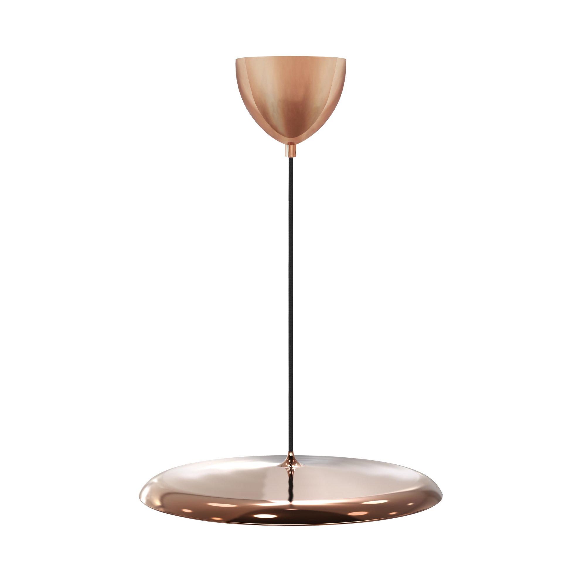 Lampa wisząca ARTIST Nordlux 40cm, 3000K 2300lm 25W, miedziana