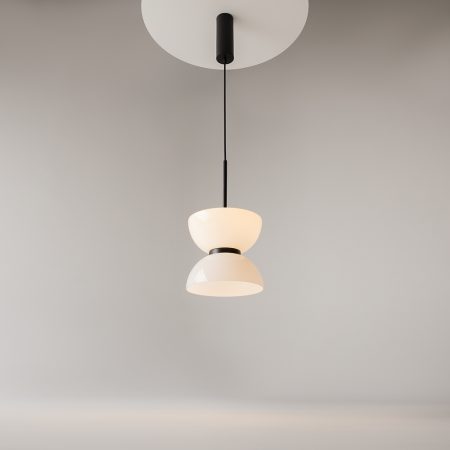 Lampa wisząca w stylu japońskim KYOTO 22cm Maytoni, 3000K 11W 1300lm, czarna