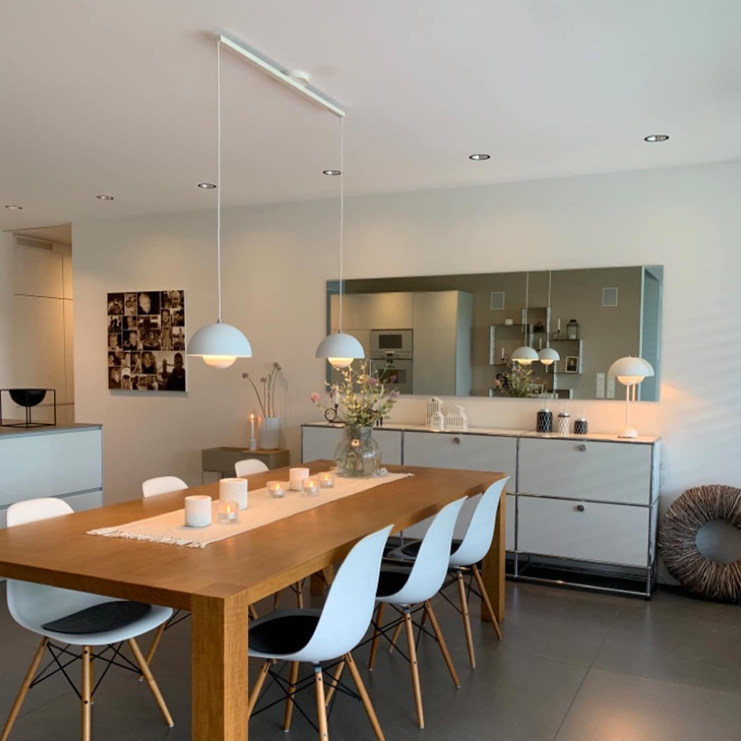 Lightswing Twin 110 cm, lampa sufitowa na ramieniu na dwie lampy, biały mat - bez kloszy