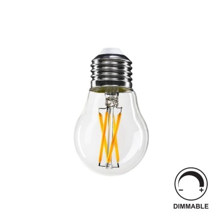 Żarówka LED G45 Mini Globe 4,8W, 400lm, 2200K, E27